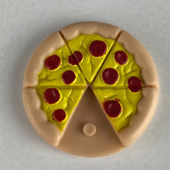 Barbie Cheese Pepperoni Kids Toy Food Accessory Piece Pretend Play Food - Picture 2 of 5